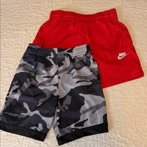 Nike & Athletic Works Kids Size Medium (8) Shorts Bundle